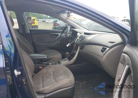 2013 Hyundai Elantra Gls из США, поврежденный, VIN KMHDH4AE7DU809260